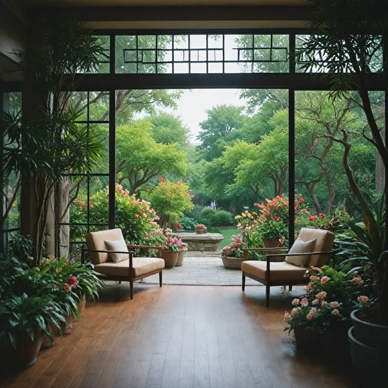 Luxury hotels offering serene garden views for an elevated stay