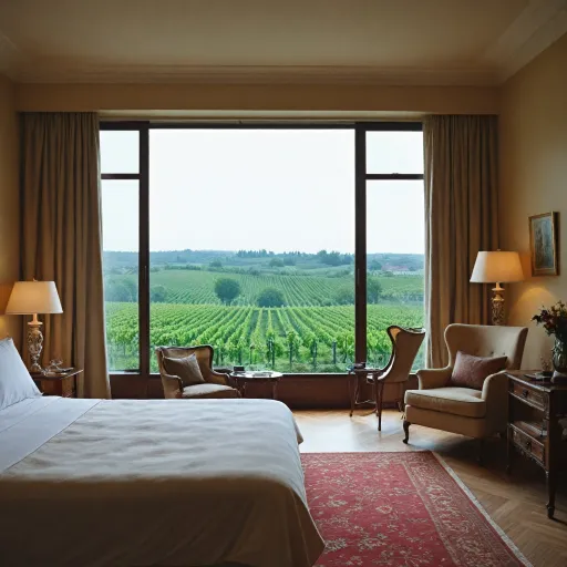 Hotels in Champagne France: luxury stays with vineyard views and refined amenities