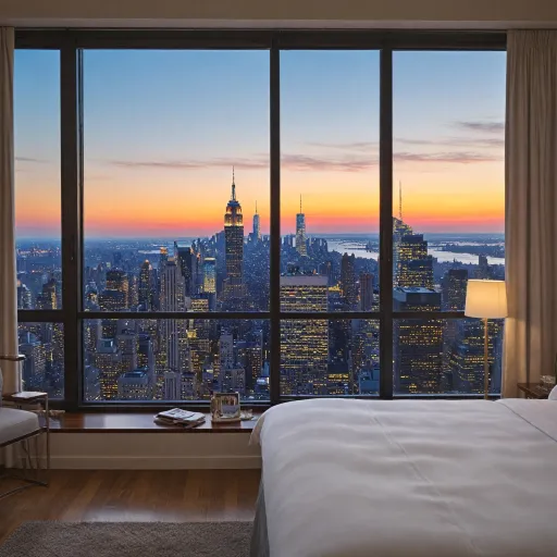 Elevate your stay: the most breathtaking hotel views in NYC