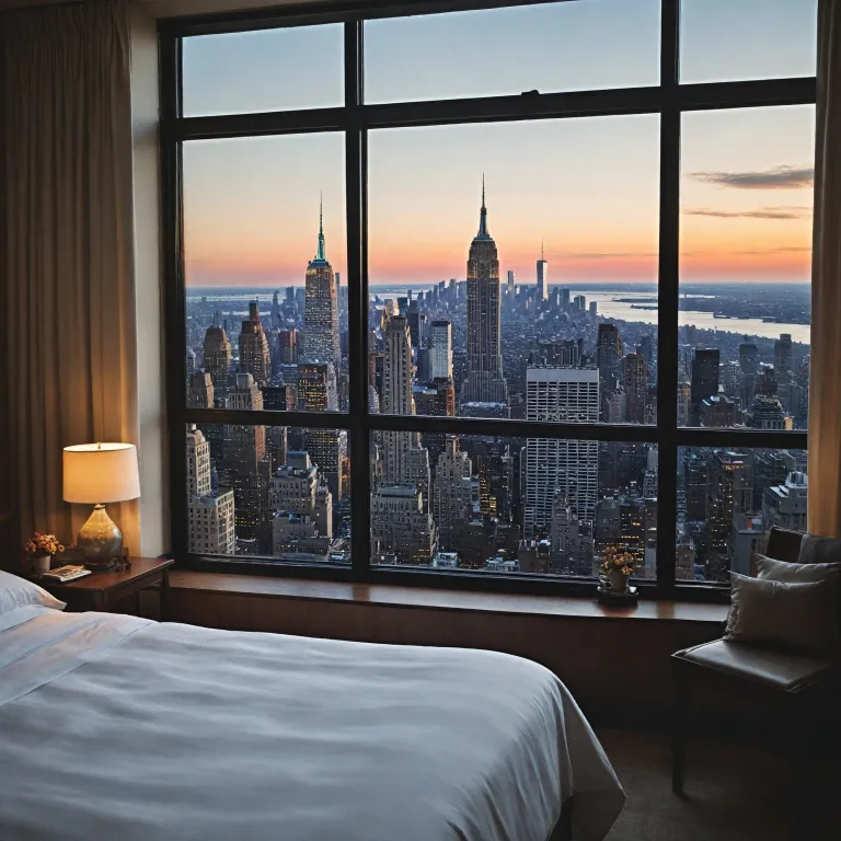 Experience the best hotels with a view in NYC: elevate your stay above the city skyline