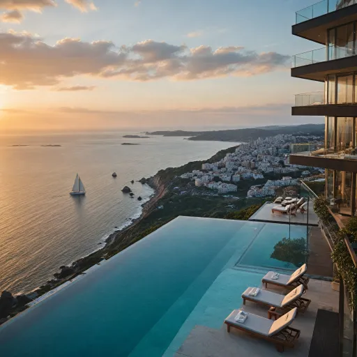 Sky view hotel escapes for elevated stays above the city and sea