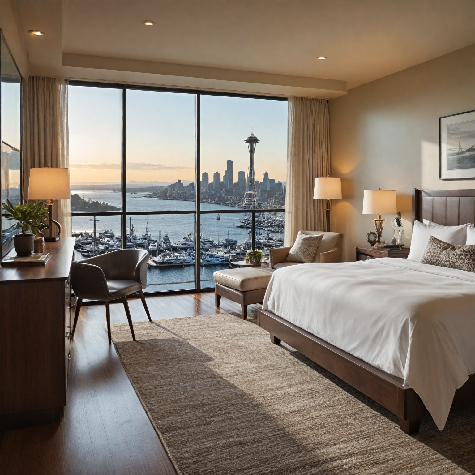 Hotel 1000 king room bay view: an elevated Seattle waterfront stay