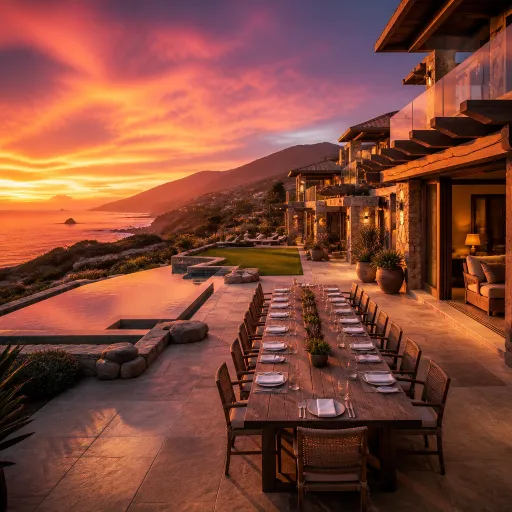 Elegant resorts that can accommodate large family reunions in California with unforgettable views